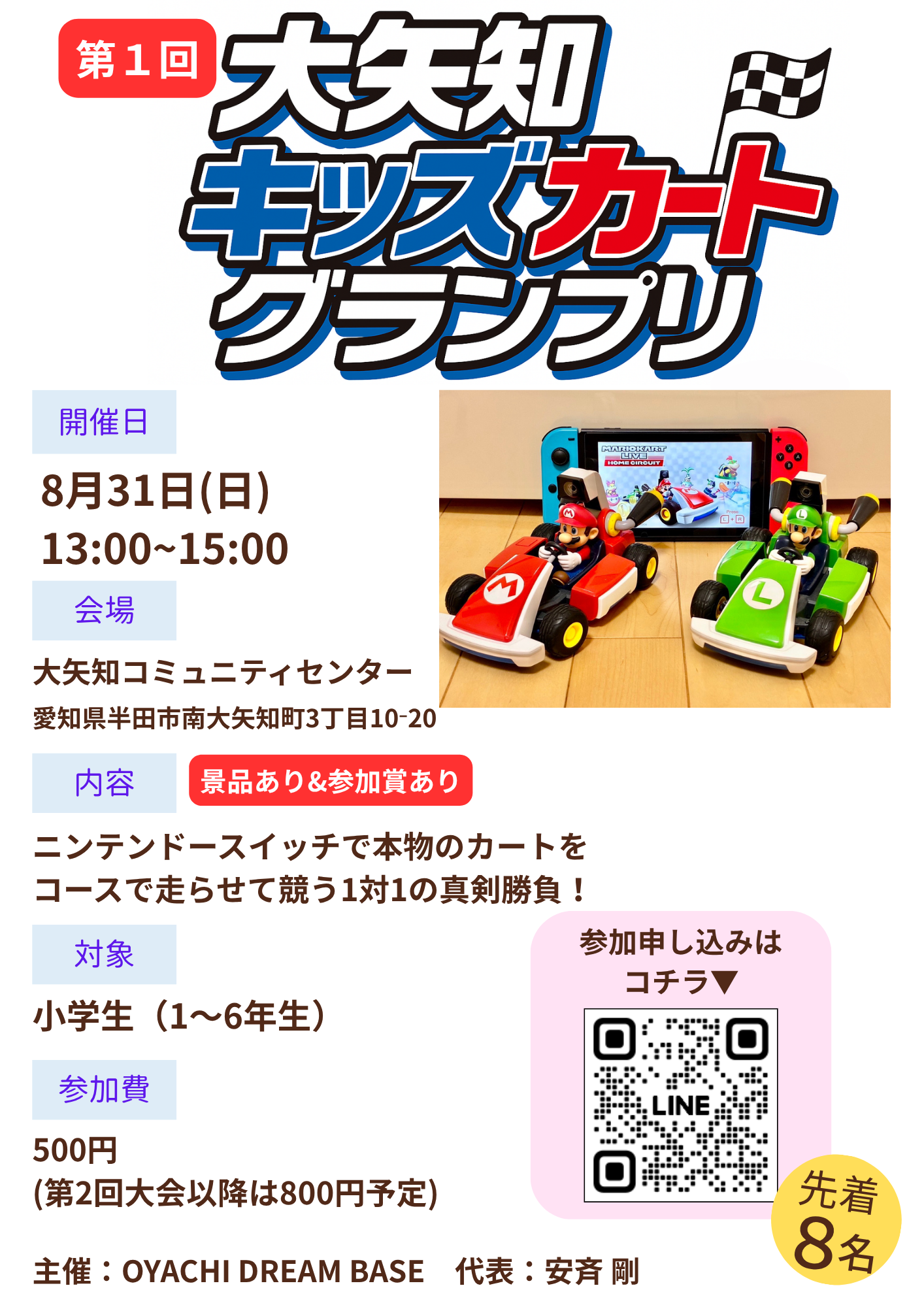 第1回大矢知キッズカートグランプリ